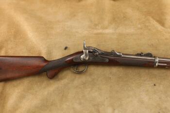 Custom Springfield Armory Officer's Model-Style Trapdoor .45-70 Gov't Rifle, 1885 Antique