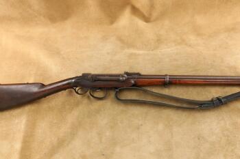 Norwegian Kongsberg Model 1860 Short Kammerlader 11.77mm Percussion Rifle, 1861 Antique