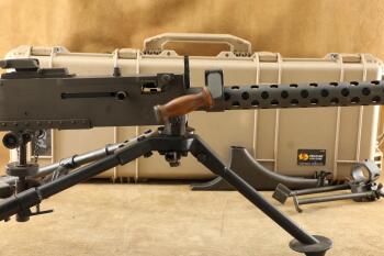 U.S. Ordnance Israeli Browning 1919A4/A6 7.62x51mm 24" Semi-Automatic Belt-Fed Rifle & Tripod