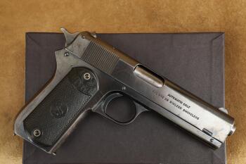Colt Model 1903 Pocket Hammer 4 1/2" .38 ACP Semi-Automatic Pistol, MFD 1920 C&R