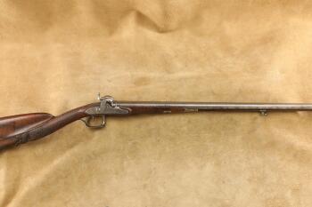 Guichardot St. Etienne Double Barrel Percussion Shotgun 20 Gauge 32" Side By Side Antique