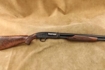 Custom Winchester Model 42 .410 Bore 28" Solid Rib FULL Pump Action Shotgun, 1958 C&R