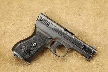 Mauser Model 1910/34 4th Variant Subvariant 2 .25 ACP 6.35mm Semi Auto Pistol, 1936-40 C&R