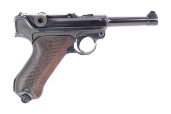 DWM Commercial Alphabet P.08 Luger 7.65x21mm Parabellum Semi Automatic Pistol