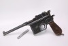 Correct WWI Broomhandle Mauser C96 Red Nine 9mm Pistol - 2