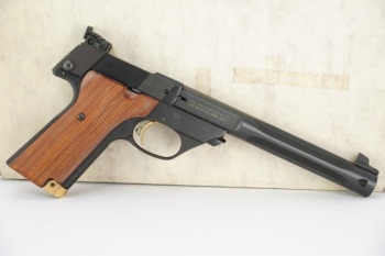 High Standard Supermatic Trophy SH-Series .22 Target Pistol, Model 9247 & Box