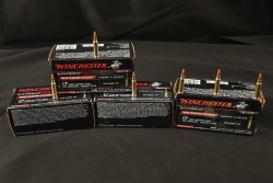 4x Boxes, 200 Rds. of Winchester 17 Win Super Mag 20 Grain High Velocity Polymer Tip Varmint & Coyote Ammo