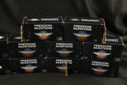 12x Boxes, 600 Rds. of Freedom Munitions 7.62x39 Brass Case 150 Grain FMJ Ammo - 3