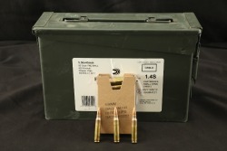 840 Rds. of Federal 5.56x45 55 Grain FMJ Ball Ammo on Stripper Clips, XM193LC1, Packed in 2 Ammo Cans - 8