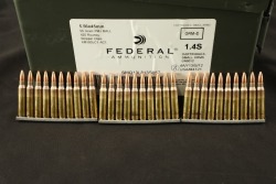 840 Rds. of Federal 5.56x45 55 Grain FMJ Ball Ammo on Stripper Clips, XM193LC1, Packed in 2 Ammo Cans - 13