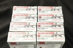 8x Boxes, 160 Rds. of Winchester Super X .30-06 Springfield 180 Grain Power-Point Ammo - 2