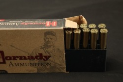 2x Boxes, 36 Rds. of Hornady Custom .405 Winchester 300 Grain FP Interlock Ammo - 2