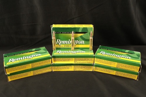 7x Boxes, 140 Rds. of Remington 7mm Rem Magnum 175 Grain Core-Lokt PSP Ammo