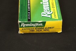 7x Boxes, 140 Rds. of Remington 7mm Rem Magnum 175 Grain Core-Lokt PSP Ammo - 6