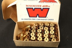 3x Full Boxes, 150 Rds. of Western .256 Winchester Magnum Super X 60 Grain Open Point Expanding Ammo, and 2x Full Boxes, 100 Pcs. of Virgin Brass Winchester Western .256 Winchester Magnum Empty Cases - 5