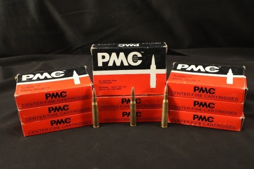 9x Boxes, 180 Rds. of PMC .270 Winchester 130 Grain PSP Ammo