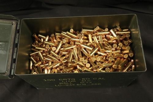 1025 Rds. of “WINCHESTER 38 SPL” .38 Special Ammo, Loose in Ammo Can