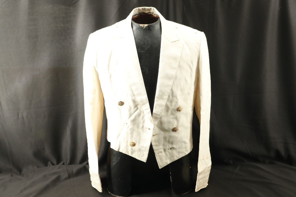 white mess dress army The Attributed Jacket of U.S. General James Francis Collins Griffin Militaria attached trefoil Dress whites : r/army