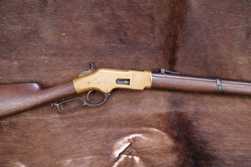 Antique Winchester 1870s Model 1866 “Yellow Boy” .44 Henry Rimfire 27” Musket Lever Action Rifle 1870