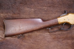 Antique Winchester 1870s Model 1866 “Yellow Boy” .44 Henry Rimfire 27” Musket Lever Action Rifle 1870 - 2