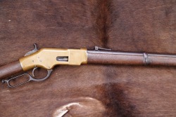 Antique Winchester 1870s Model 1866 “Yellow Boy” .44 Henry Rimfire 27” Musket Lever Action Rifle 1870 - 3