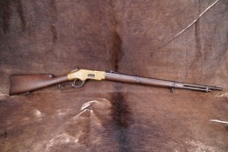 Antique Winchester 1870s Model 1866 “Yellow Boy” .44 Henry Rimfire 27” Musket Lever Action Rifle 1870 - 5