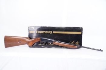FN Browning Model SA-22 Grade I .22 LR Takedown Semi Automatic Rifle & Box, 1972