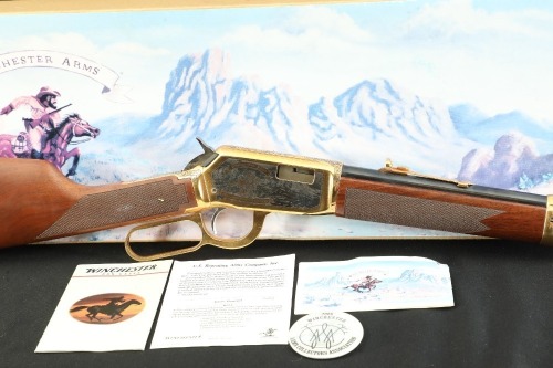 Winchester 1998 Model 9422 Winchester Arms Collectors Association WACA Special Edition Engraved .22 L/LR 16” “Trapper” Lever Action Rifle & Box