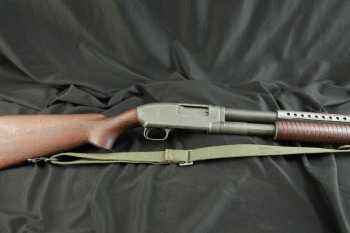 US WW2 Cold War Atomic Energy Commission USAEC Nevada Test Site Tagged Winchester Model 12 “Trench Gun” 12 GA 20 ¾” Pump Action Shotgun ca. 1943 C&R