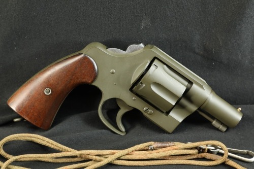 Custom “Fitz Special” Style US Army Post-WW1 Colt New Service M-1917 .45 ACP 2 ½” Revolver 1919 C&R