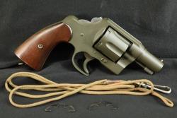 Custom “Fitz Special” Style US Army Post-WW1 Colt New Service M-1917 .45 ACP 2 ½” Revolver 1919 C&R - 2