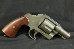 Custom “Fitz Special” Style US Army Post-WW1 Colt New Service M-1917 .45 ACP 2 ½” Revolver 1919 C&R - 3