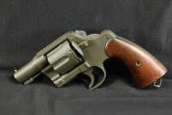 Custom “Fitz Special” Style US Army Post-WW1 Colt New Service M-1917 .45 ACP 2 ½” Revolver 1919 C&R - 6