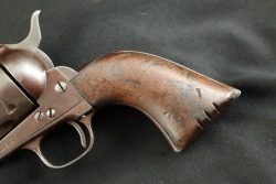 Antique Colt 1880s Etched Panel Frontier Six Shooter Single Action Army 1st Generation .44-40 WCF 4 ¾” SAA Revolver 1884 - 5