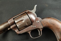 Antique Colt 1880s Etched Panel Frontier Six Shooter Single Action Army 1st Generation .44-40 WCF 4 ¾” SAA Revolver 1884 - 6