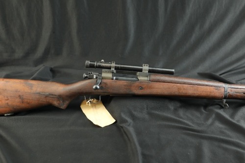 US WW2 Remington Weaver 330 M.8 Scoped M-1903A4 .30-06 24” Bolt Action Sniper Rifle 1944 C&R