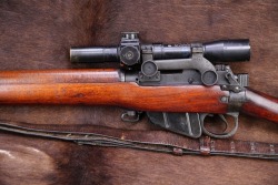 British WW2 Enfield No4 MkI (T) No. 32 Scope Configured .303 Bolt Action Sniper Rifle 1945 C&R - 8