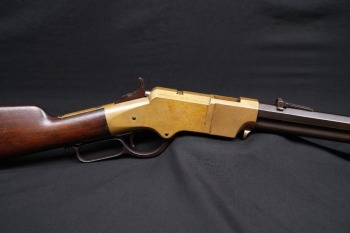 Rare, Early Antique New Haven Arms Company US Civil War Era 1st DC Cavalry Serial Number Range Model 1860 Henry .44 RF 24” Octagonal Barrel Lever Action Repeating Rifle 1863