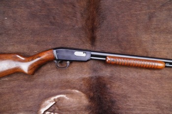 Rare “Abercrombie & Fitch” Modified Winchester 1950s Model 61 .22 LR Shot Only 19” Cutdown Barrel Winchester Counter-Bore Smoothbore Grooved Receiver “Carbine” Pump Action Rifle 1957 C&R