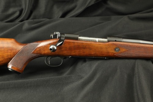 Rare, First Year Pre-64 Winchester 1950s Model 70 “African” Super Grade G7055CN .458 Winchester Magnum 25” Bolt Action Rifle 1956 C&R