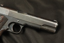 US Navy Pre-WW1 Colt Model 1911 .45 ACP 5” Semi-Auto Pistol W/ “Keyhole” Lanyard Loop Two Tone Magazine 1913 C&R - 4