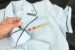 US Navy Vietnam Nurse Corps Lieutenant Commander Badged Seersucker Service Dress Uniform - 6