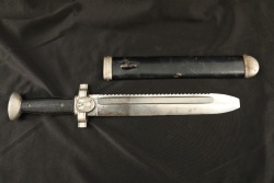 German WW2 Deutsche Rotes Kreuz DRK Red Cross EM Hewer Dagger - 2