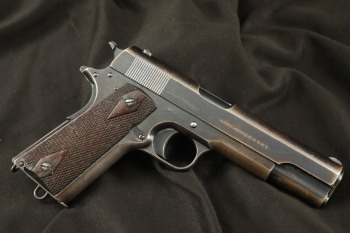 US Navy Pre-WW1 Colt Model 1911 .45 ACP 5” Semi-Auto Pistol W/ “Keyhole” Lanyard Loop Magazine 1913 C&R