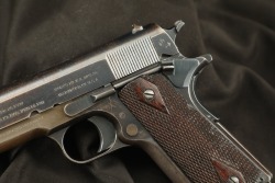 US Navy Pre-WW1 Colt Model 1911 .45 ACP 5” Semi-Auto Pistol W/ “Keyhole” Lanyard Loop Magazine 1913 C&R - 6