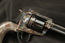 Gary Reeder Custom “Outlaw” Engraved Ruger New Model Super Blackhawk .44 Magnum 4 ⅝” Revolver 2023 - 3