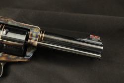 Gary Reeder Custom “Outlaw” Engraved Ruger New Model Super Blackhawk .44 Magnum 4 ⅝” Revolver 2023 - 4