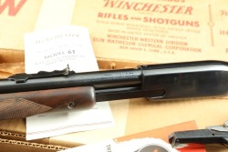 Winchester 1950s Model 61 Special Deluxe .22 WMR 24” Pump Action Rifle & Box 1959 C&R - 21