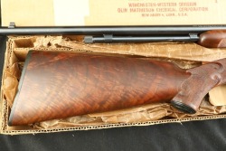 Winchester 1950s Model 61 Engraved Deluxe Gallery Gun .22 Short 24" Pump Action Rifle & Box 1957 C&R - 2