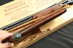 Winchester 1950s Model 61 Engraved Deluxe Gallery Gun .22 Short 24" Pump Action Rifle & Box 1957 C&R - 9